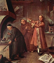 'Gli Alchimisti' di Pietro Longhi (1701-1785)