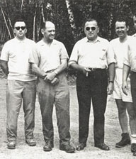 Il gruppo che investigò sul caso di Falcon Lake. Stephen Michalak è il quarto da sinistra