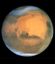 Il pianeta Marte fotografato dall'Hubble Space Telescope