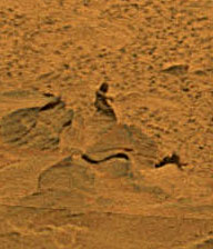 6 Novembre 2007, Spirit fotografa un alieno su Marte